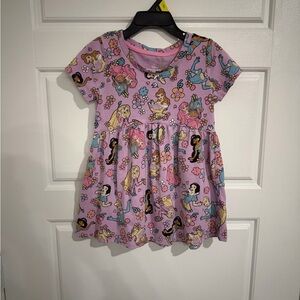 Disney Princess Pink Floral Dress